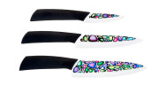 Набор ножей Mikadzo Imari White с универсальной подставкой